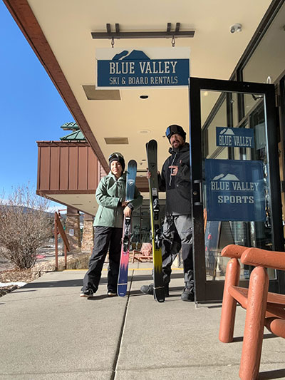 Blue Valley Ski Rentals Front-Door